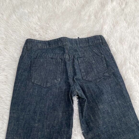 Yves Saint Laurent Flare Denim Jeans in Dark Blue - Picture 12 of 12